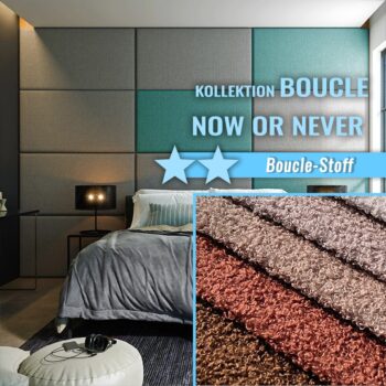 Wandpolster Klassik XL NOW OR NEVER