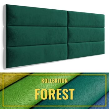 Wandpolster Set K4 FOREST