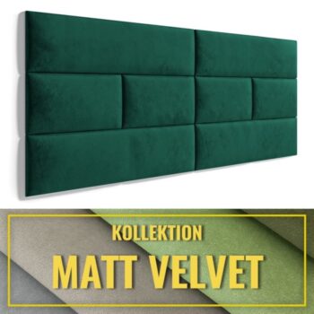 Wandpolster Set K6 MATT VELVET