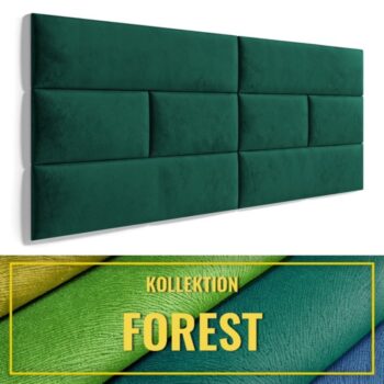 Wandpolster Set K6 FOREST