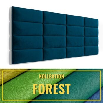 Wandpolster Set D1 FOREST