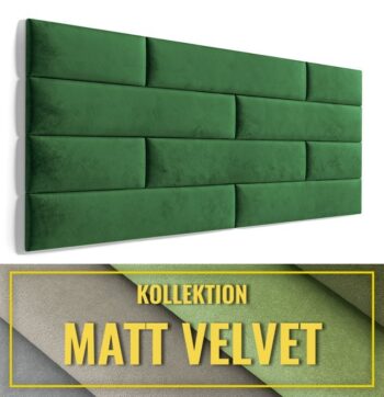 Wandpolster Set D2 MATT VELVET