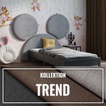 Gepolstertes Kinderkopfteil Maus TREND