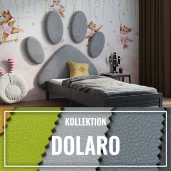 Gepolstertes Kinderkopfteil Hundepfote DOLARO