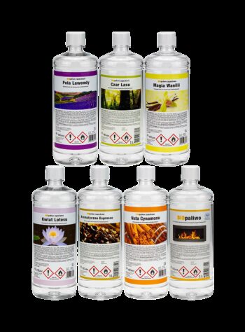 Bioetanol Set beliebte Düfte: 6x1L duftend + 1L neutral“