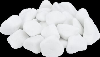 Dekosteine für Biokamine Weiß- 1 Kg